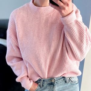 Baby Pink Seater from H&M - Size Small - Oversized